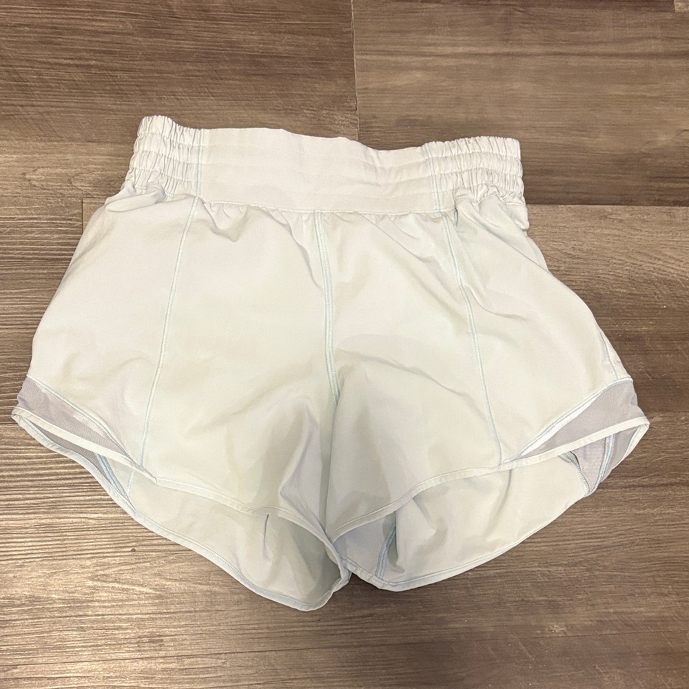 Lululemon Athletica Light Gray Athletic Shorts